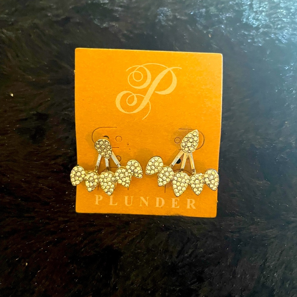 New Vintage Plunder Designs “Alice” peek-a-boo earrings